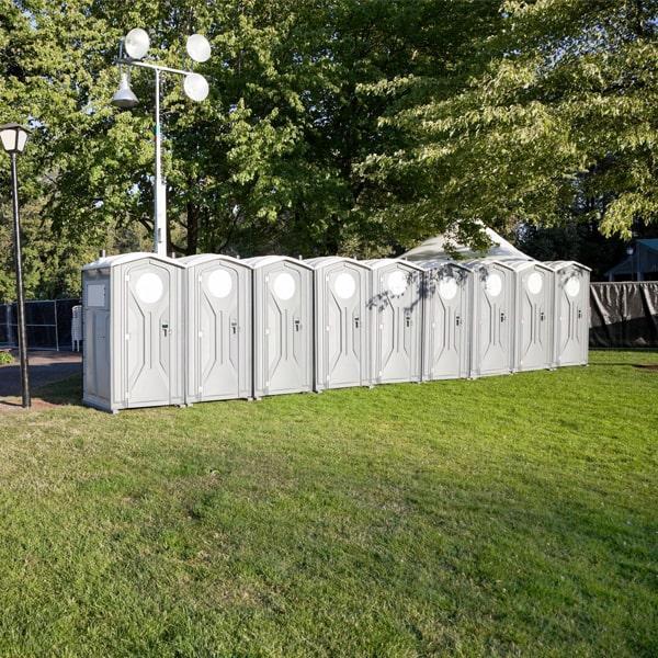 our special event portable restrooms come in a range of options, including luxury trailers, standard porta potties, and ada-accessible units