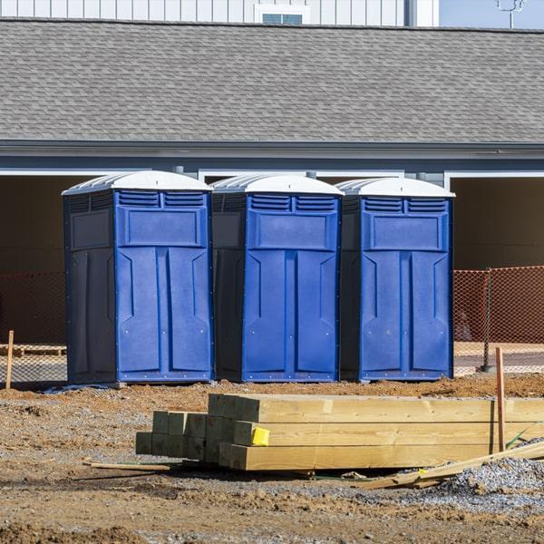 additional features that can be added to a work site porta potty include hand sanitizer dispensers, portable sinks, and mirrors